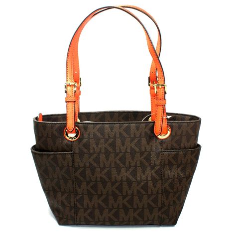 michael kors pvc signature tote